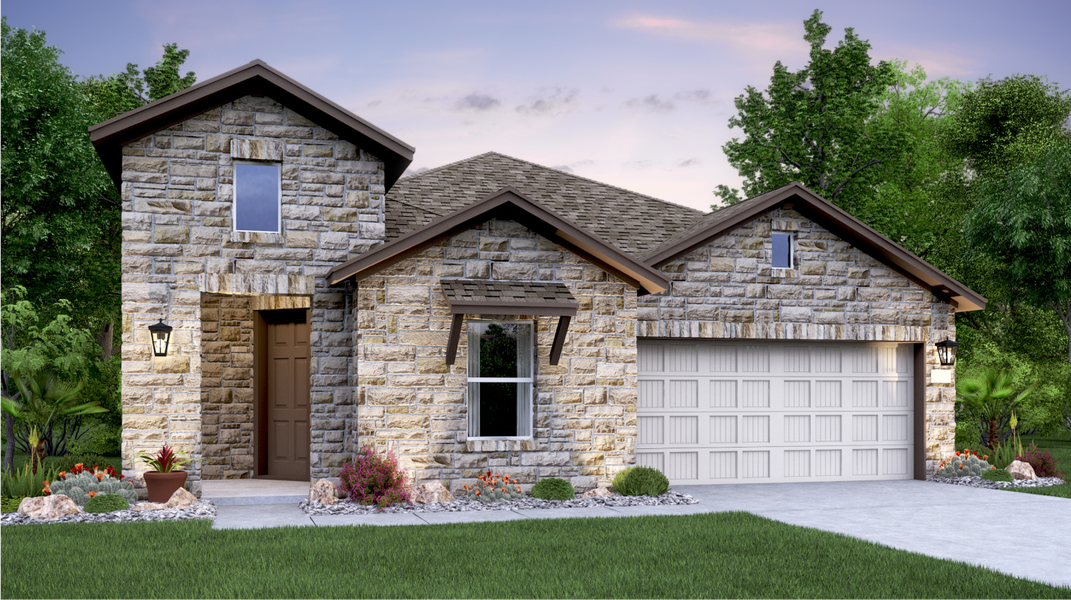 New construction Single-Family house Eaton, 6209 Bower Well Road, Austin, TX 78738 - photo