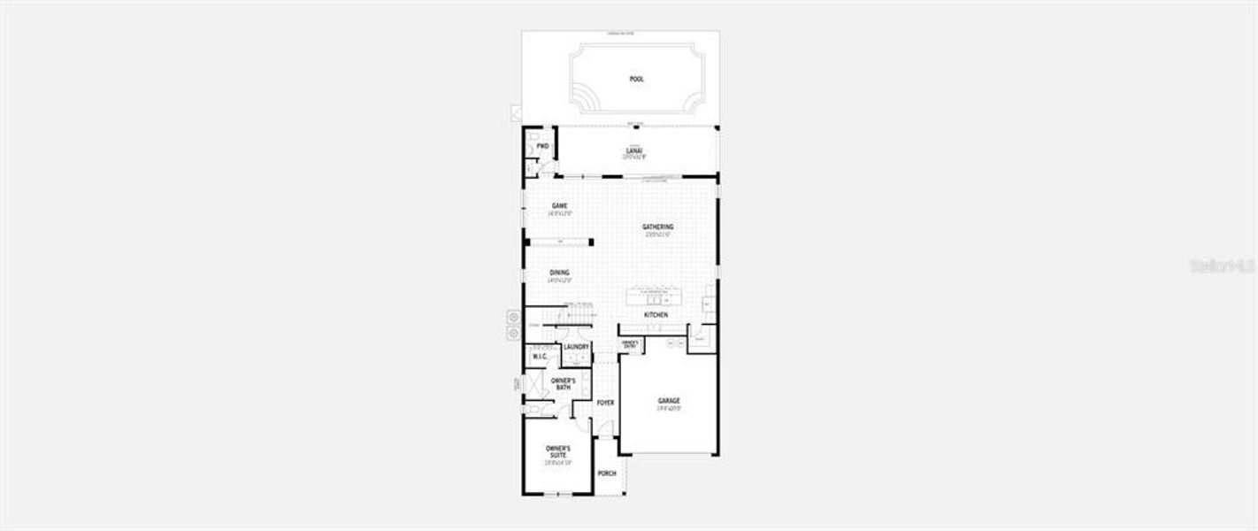 Napa III Floorplan - First Floor