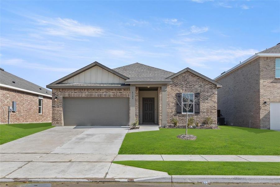New construction Single-Family house 8308 Hawkview Drive, Fort Worth, TX 76179 Aurora- photo