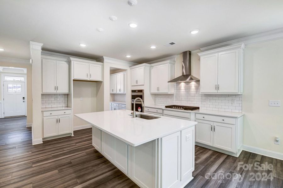 Beautiful Designer Kitchen with stainless steele appliances