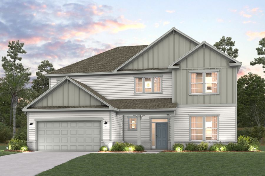 New construction Single-Family house Daffodil, 12415 Tierra Chase Way, Jacksonville, FL 32225 - photo