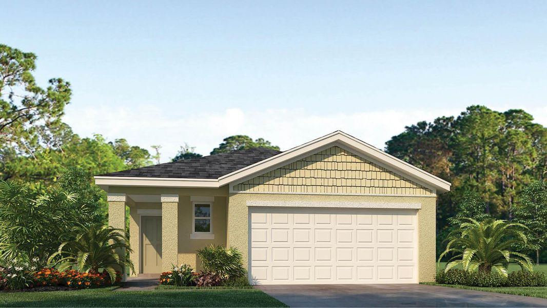New construction Single-Family house 12216 Sw Nettuno Way, Port Saint Lucie, FL 34987  The Jemison- photo