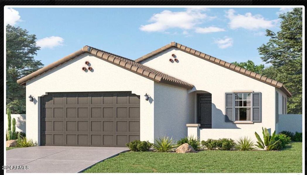 New construction Single-Family house 15635 W Kendall Street, Goodyear, AZ 85338 Bisbee- photo