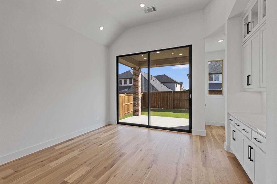 Representative Dining Room - some options shown