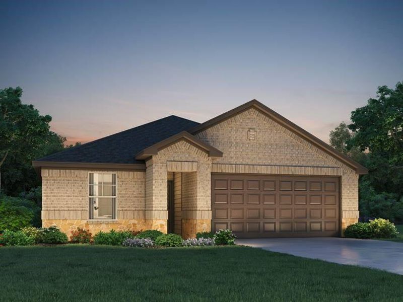 New construction Single-Family house 228 Brooks Manor Court, Montgomery, TX 77316 The Callaghan (830)- photo