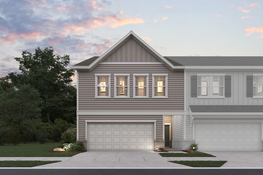 New construction Townhouse house 511 Point Place Drive, Loganville, GA 30052 Aster- photo