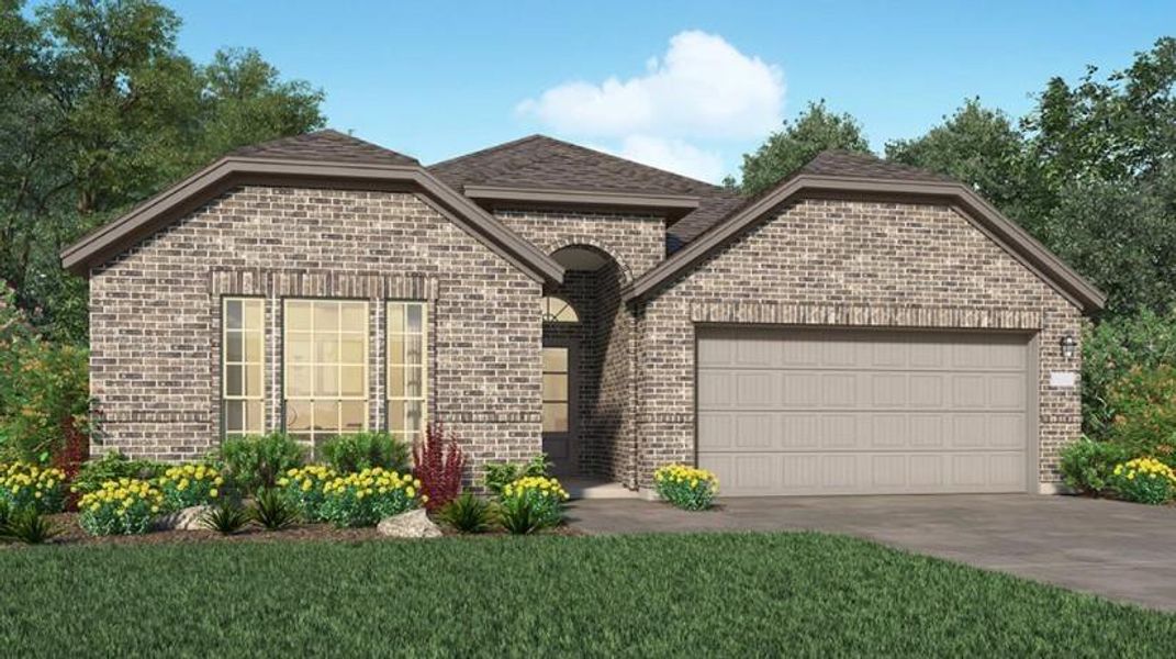 New construction Single-Family house 22430 Birchfield Grove Lane, New Caney, TX 77357 Hanover II- photo