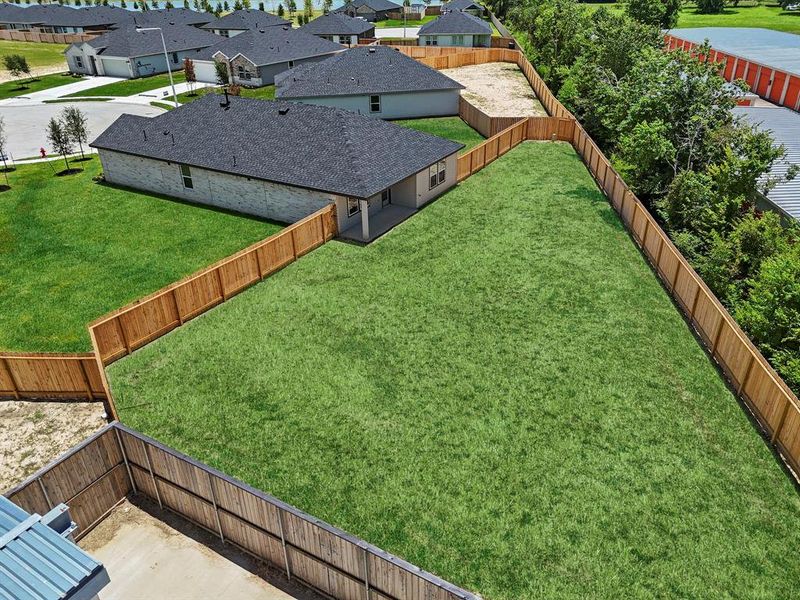 Enjoy your Backyard with your Furry Friends and Family! **Image Representative of Plan Only and May Vary as Built**