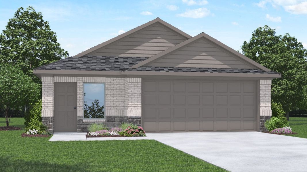 New construction Single-Family house 612 San Jacinto Trail, Dayton, TX 77535 Plan E30D- photo