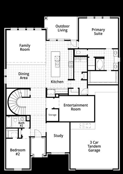 Downstairs Floor Plan