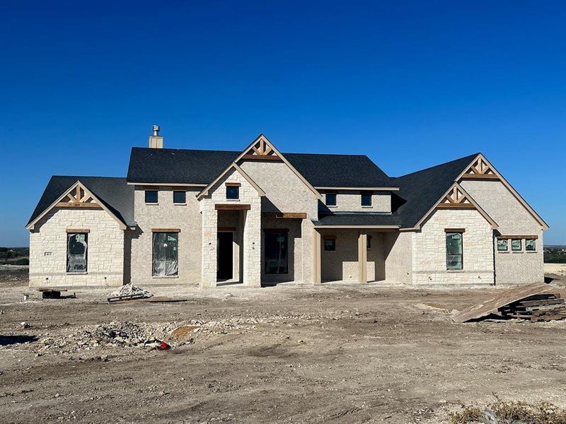New construction Single-Family house 413 Muh-Cheta, Aledo, TX 76008 Houston- photo