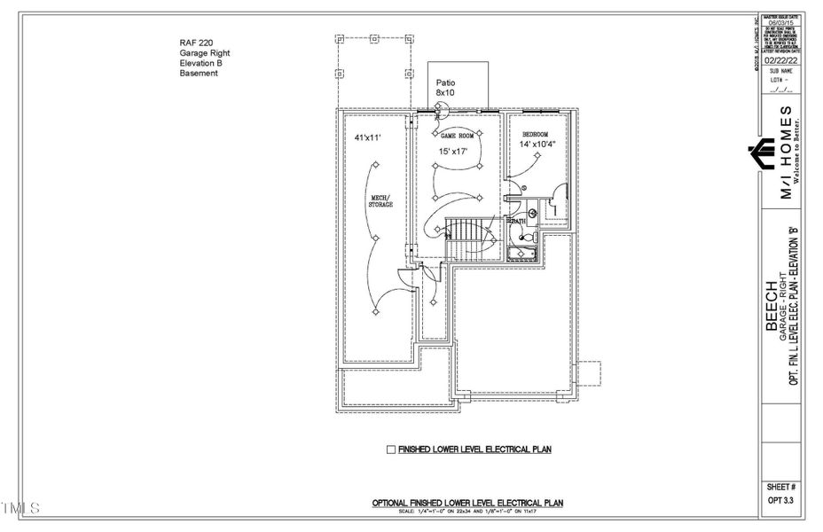 RAF 220 MLS- Beech B - Basement - Contra