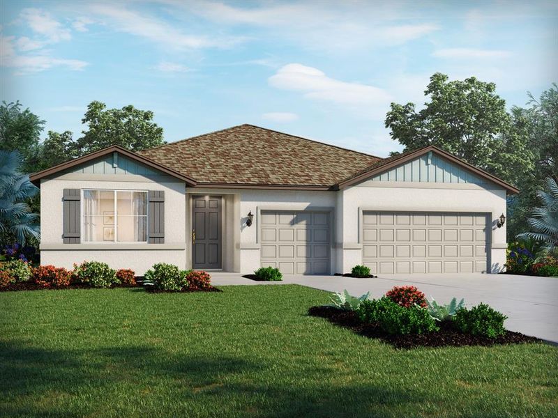 New construction Single-Family house 7005 Norris Landing Place, Parrish, FL 34219 Oakhurst- photo