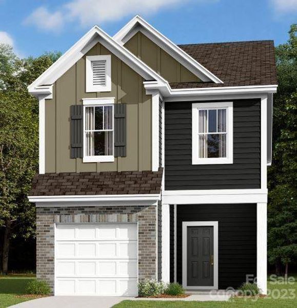 New construction Townhouse house 8126 Ramsburg Drive, Charlotte, NC 28269 Manchester- photo