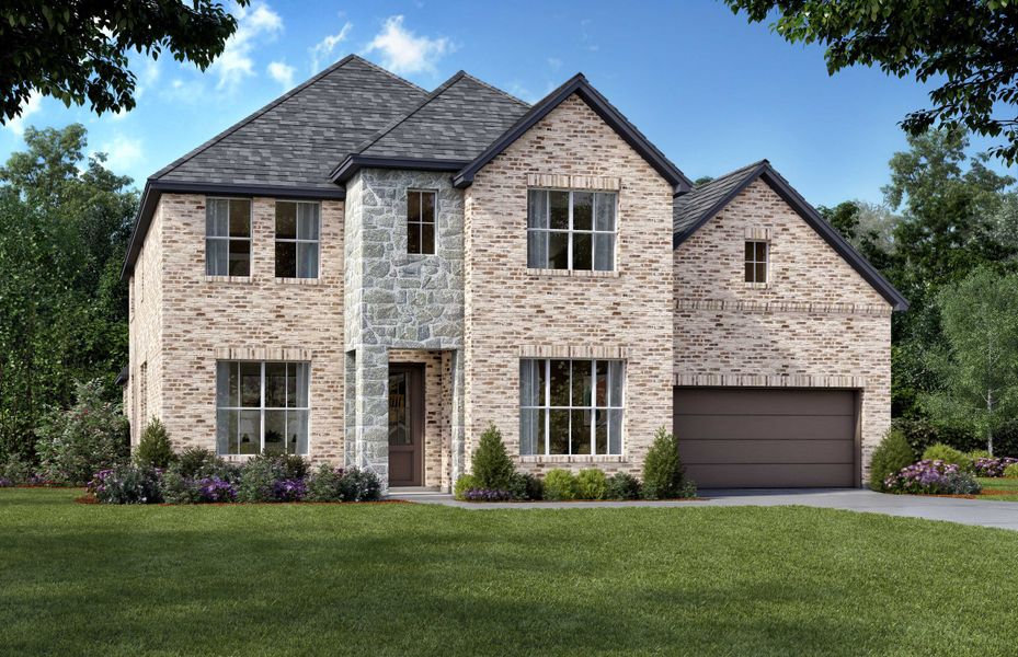 New construction Single-Family house Ames - 5254 TP, 6213 Whitebrush Place, Fort Worth, TX 76123 - photo