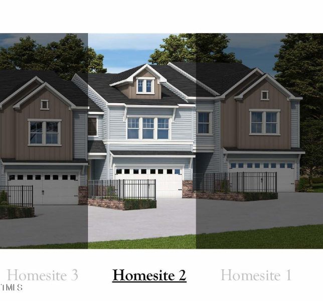 New construction Townhouse house 1002 Cadenza Street, Durham, NC 27707 The Oakwood- photo