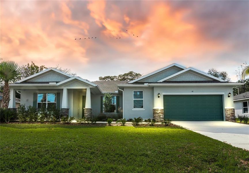 New construction Single-Family house 42 Porcupine Drive, Palm Coast, FL 32164 - photo