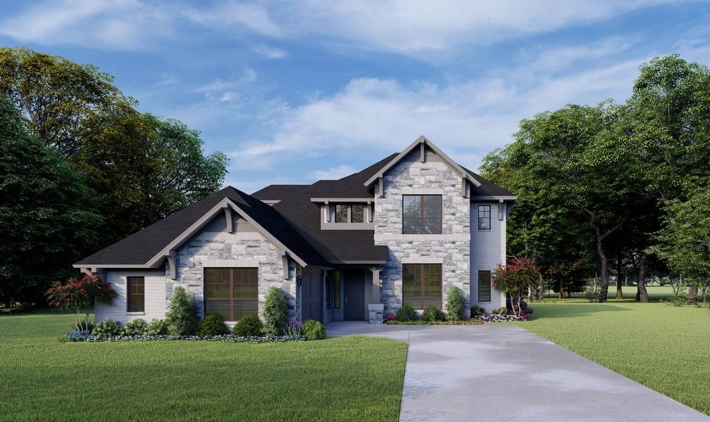 New construction Single-Family house Davidson, 140 Mckinley Drive, Burleson, TX 76028 - photo