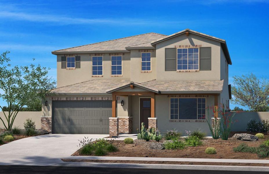 New construction Single-Family house Plan 3475, 13563 North 145Th Drive, Surprise, AZ 85379 - photo