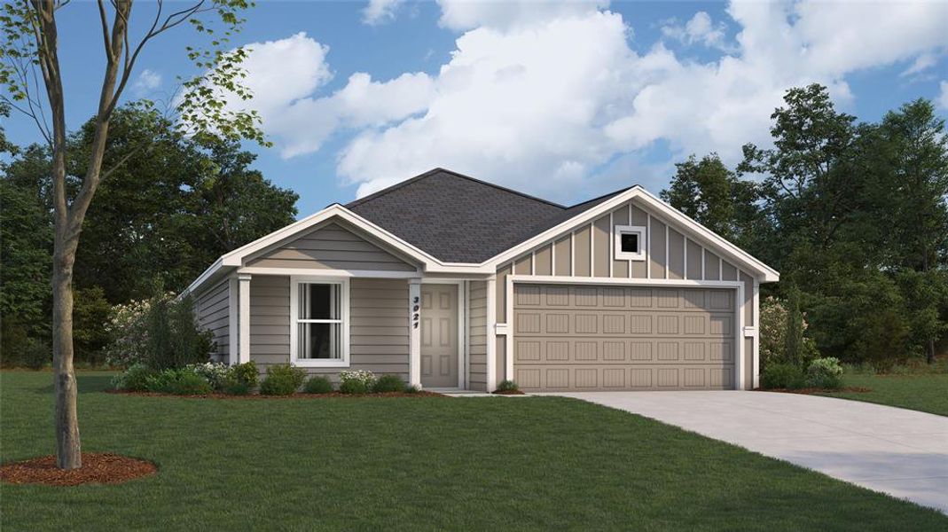 New construction Single-Family house 11822 Arkoma Drive, Justin, TX 76078 Whitton - photo