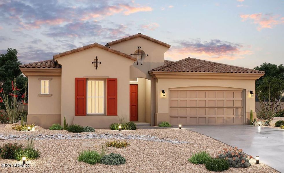 New construction Single-Family house 239 S 165Th Avenue, Goodyear, AZ 85338 Amethyst- photo