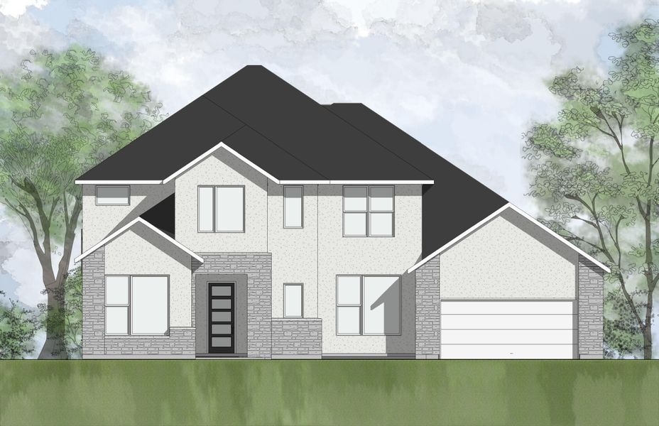 New construction Single-Family house Merrick III, 15678 Audubon Park Drive, Magnolia, TX 77354 - photo