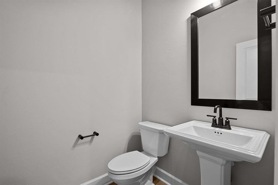 EXAMPLE PHOTO: Half bath