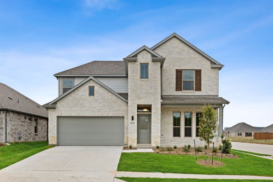 New construction Single-Family house Stanley II, 6604 Denim Drive, Crowley, TX 76036 - photo