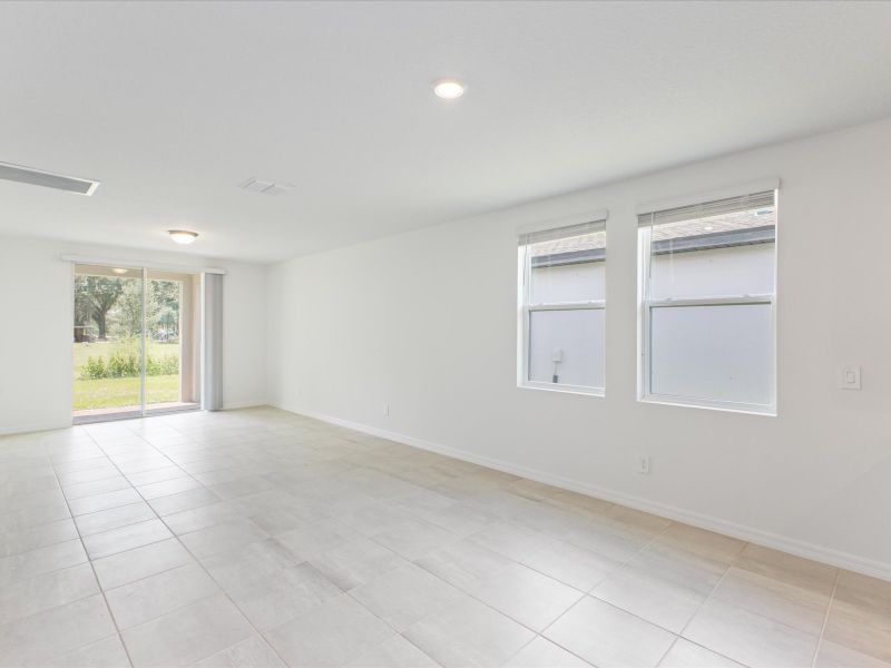 Dining room in the Daphne floorplan at 5170 Minneola Lane