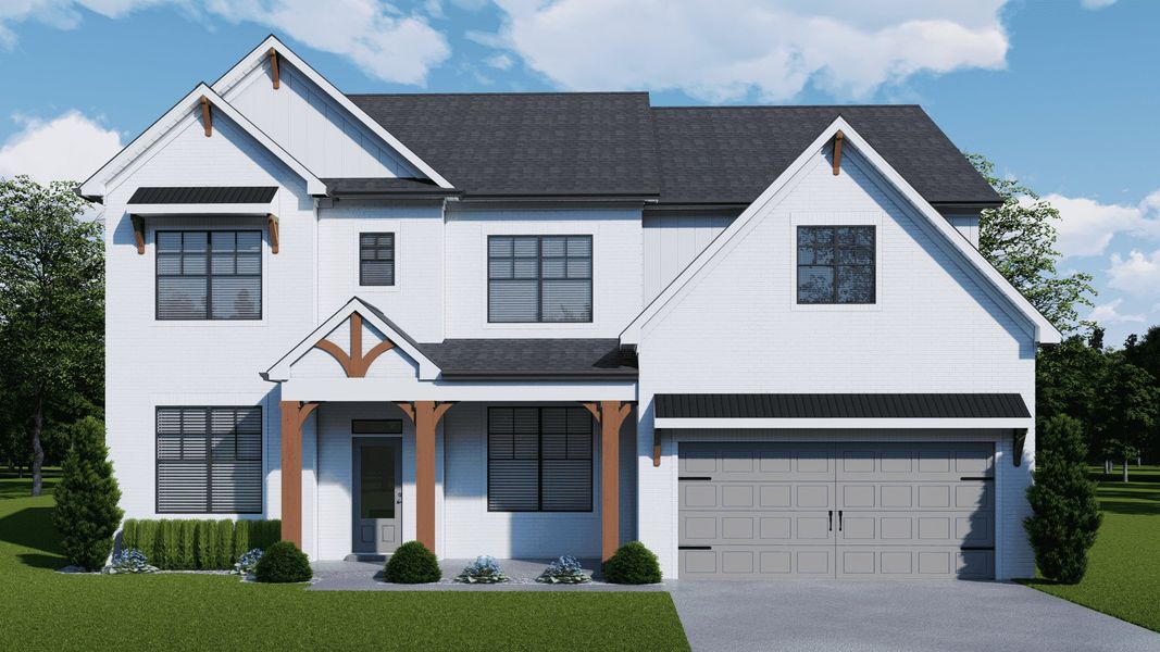 New construction Single-Family house Turnbridge, 6008 Caledonia Court, Gainesville, GA 30504 - photo