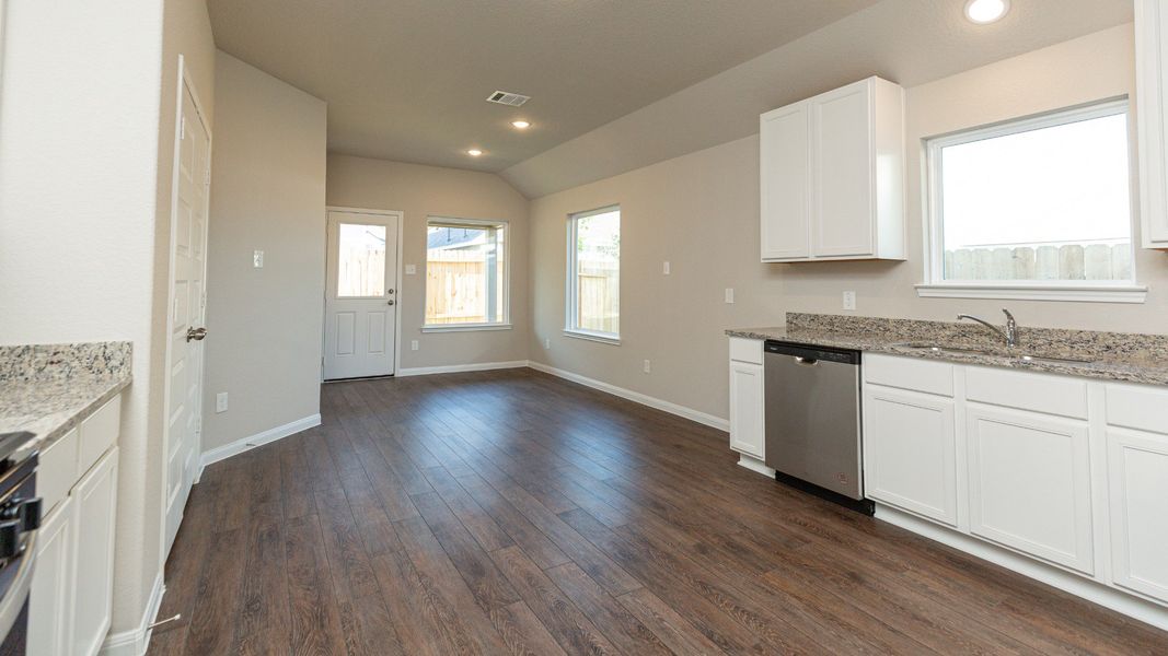 Kitchen and Dining Area