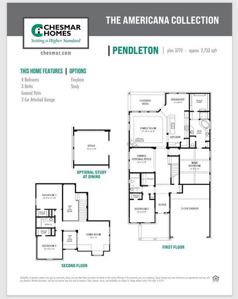 Pendleton floor plan