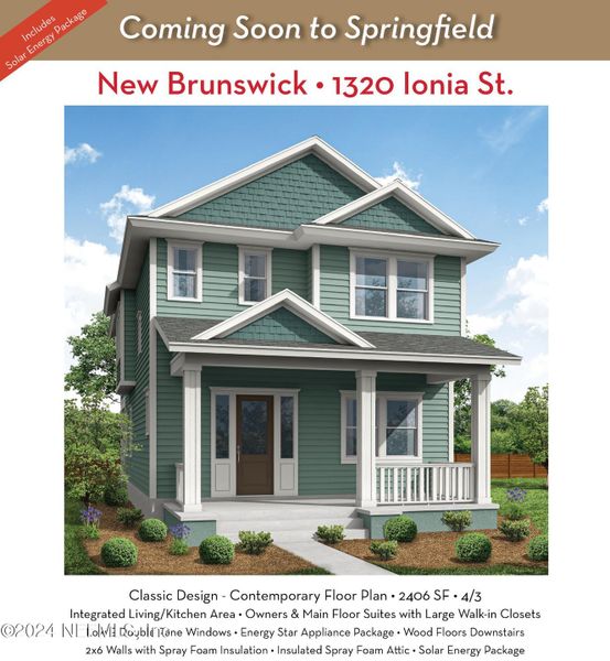 New construction Single-Family house 1320 Ionia Street, Jacksonville, FL 32206 - photo