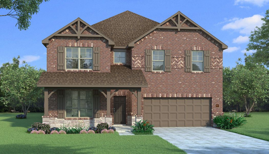 New construction Single-Family house Ebony II, 1712 Coachman Drive, Forney, TX 75126 - photo