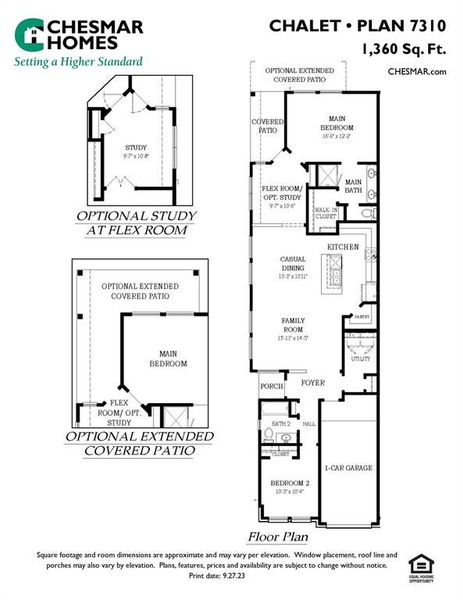The Chalet plan