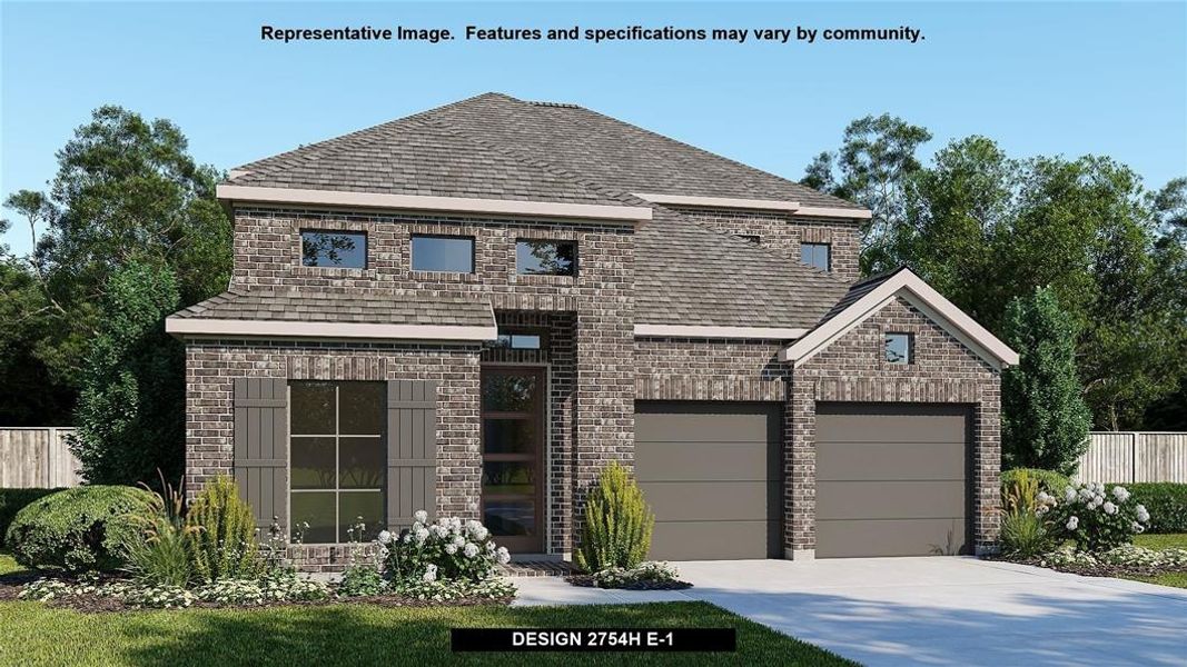 New construction Single-Family house Design 2754H, 129 Kimble Creek Loop, Kyle, TX 78640 - photo
