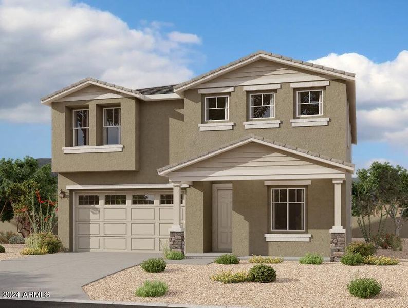 Rose D1 Lot 119 - Elevation Rendering