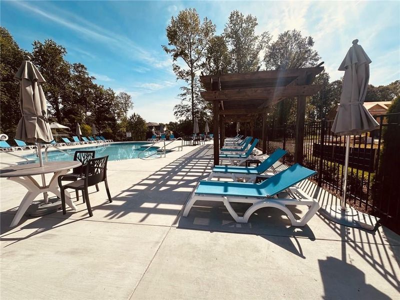 Pool to enjoy on those hot summer days!