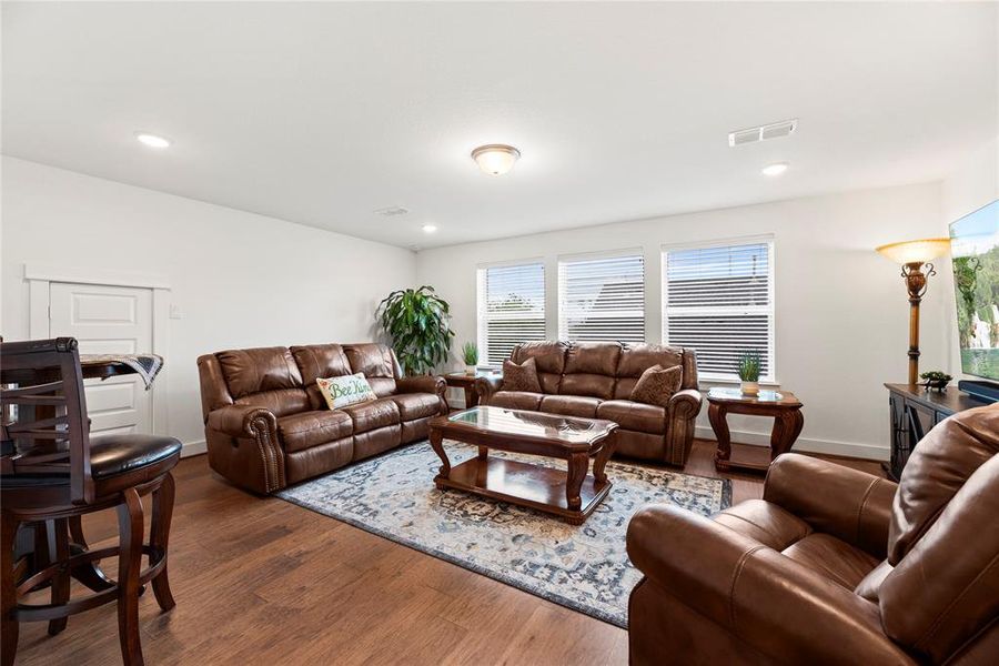 Massive Game Room! Third Floor Game Room is Large Enough for a Pool Table or Full Living Set! Small Door leads to Attic Storage space