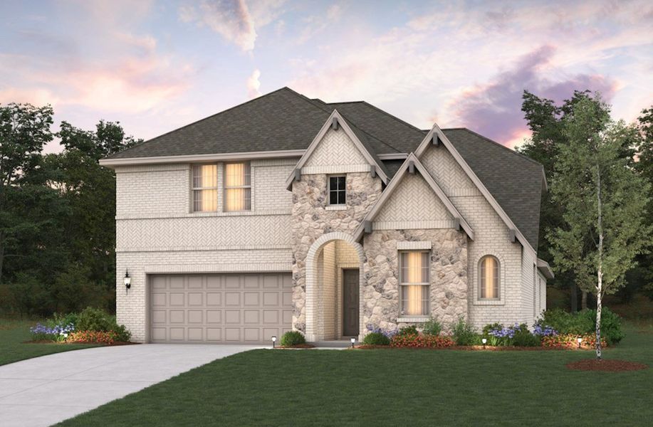 New construction Single-Family house Summerfield, 3900 Newhall Road, Little Elm, TX 75068 - photo