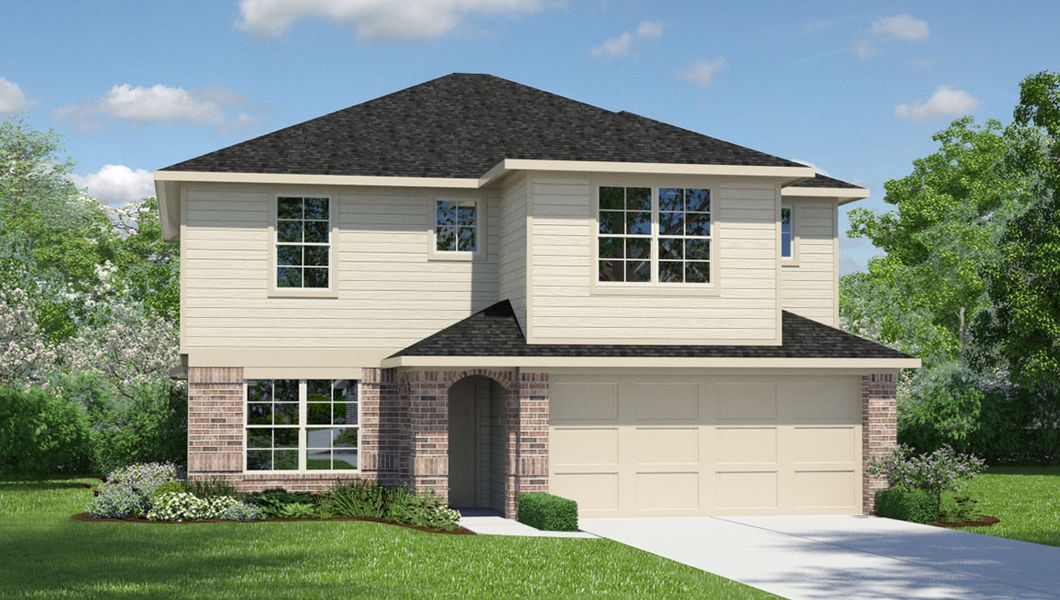 New construction Single-Family house The Lombardi, 29504 Copper Crossing, Bulverde, TX 78163 - photo