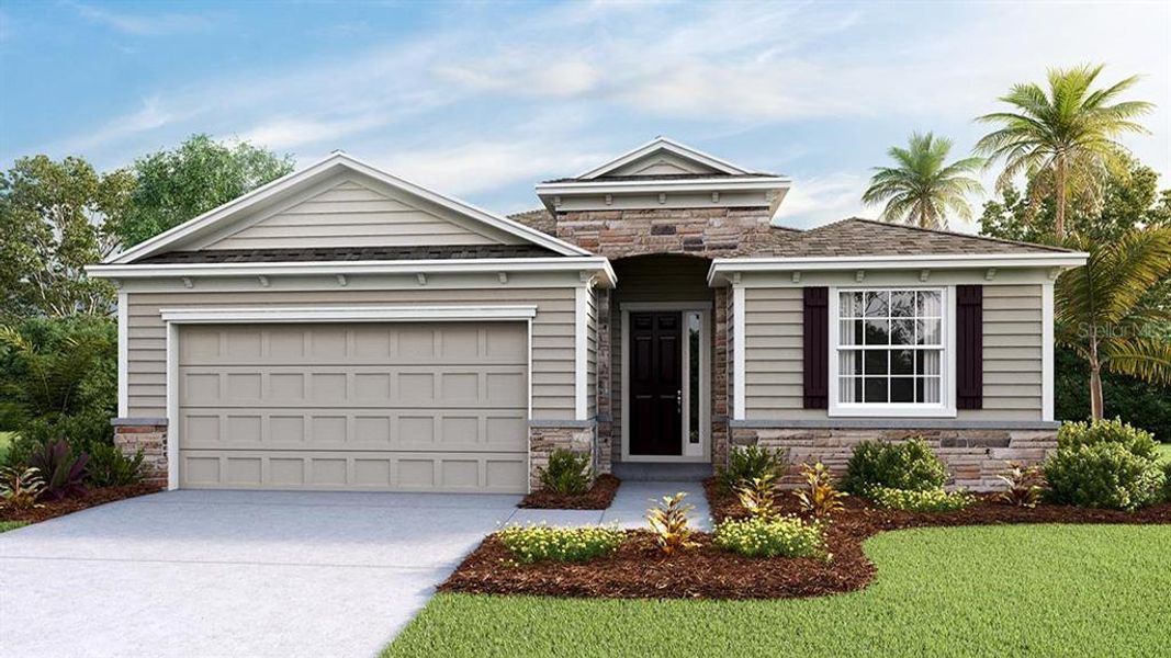 New construction Single-Family house 1720 Nw 136Th Boulevard, Newberry, FL 32669 Lantana- photo