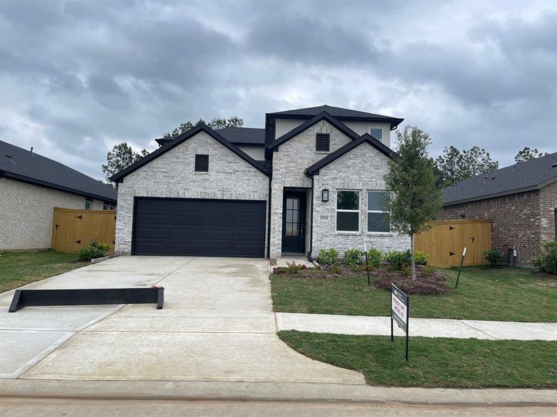 New construction Single-Family house 21934 Big Sky Drive, Tomball, TX 77375 Orchid- photo
