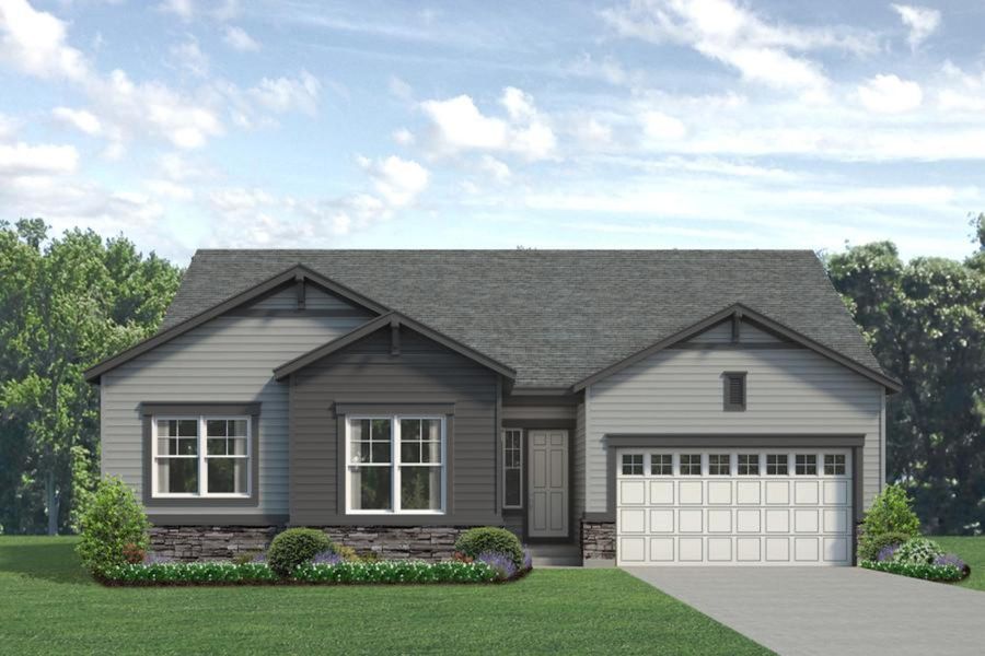 Elevation A | Jefferson | Highlands Preserve | New Homes in Mead, CO | Landsea Homes