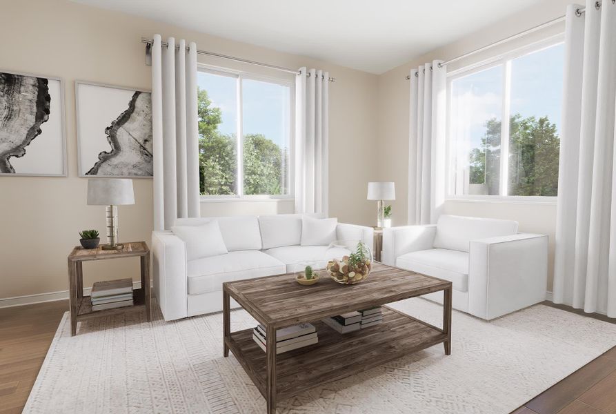 Great Room - Congaree - Pintail Commons at Johnstown Village by Landsea Homes