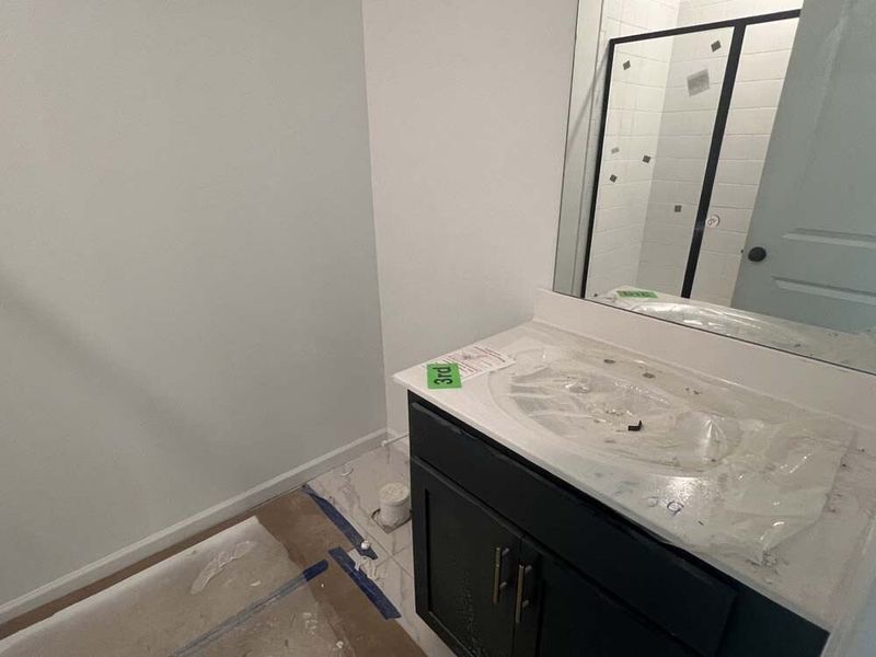 Guest Bathroom Construction Progress