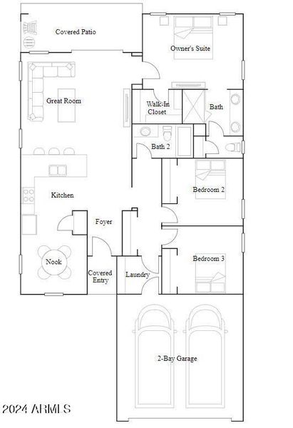 Bisbee floor plan