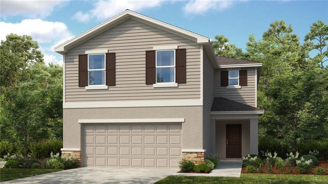 New construction Single-Family house 249 Acorn Road, Haines City, FL 33844 Sherwood- photo