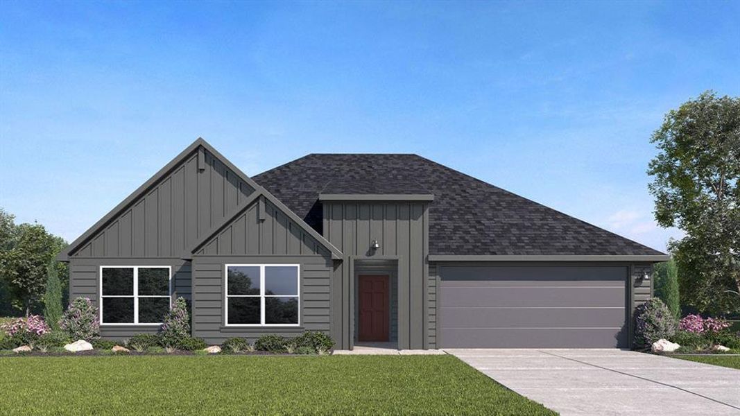 New construction Single-Family house 163 Jesse Glade Cv, Lockhart, TX 78644 THE HOLDEN- photo