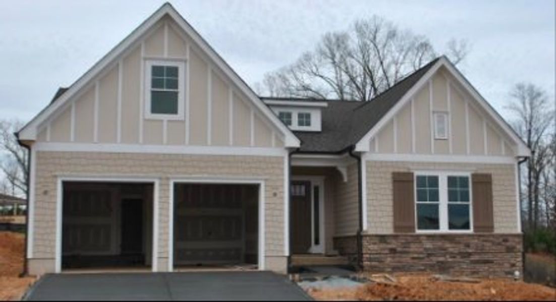 New construction Single-Family house New Hope D, 505 Lakeview Drive, McAdenville, NC 28101 - photo